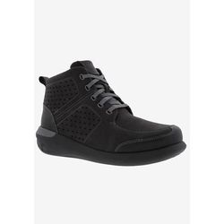 Men's Murphy Casual Boots by Drew in Black Nubuck Leather (Size 15 4W)