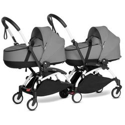 Babyzen YOYO Connect Double Stroller Bassinet / Bassinet Bundle - White / Grey