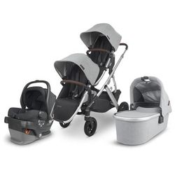 UPPAbaby VISTA V2 Double Stroller + MESA V2 Travel System Bundle - Stella / Jake
