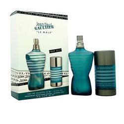 Le Male Jean Paul Gaultier EDT Cologne 2.5 Oz +Deodorant Stick 2.6 Man Gift Set Standard Eau De Toilette for Men