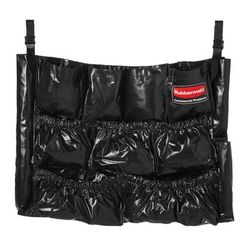 Rubbermaid 1867533 Executive BRUTE Caddy Bag, Black, Adjustable Straps