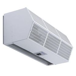 Berner CHD10-3120E Commercial Series 120" Heated Air Curtain - (3) Speeds, White, 208v/3ph, 120" Width