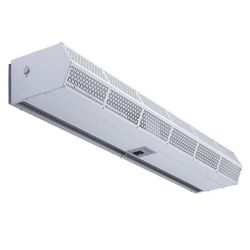 Berner CLC08-1042E 42" Heated Air Curtain - (2) Speeds, White, 208v/1ph, Low Profile