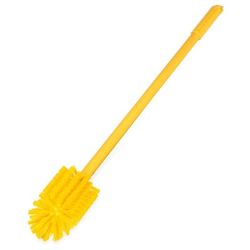 Carlisle 40007C04 30" Sparta Multi-Purpose Brush w/ Polyester Bristles - Plastic, Yellow, 6" x 4" Brush Head