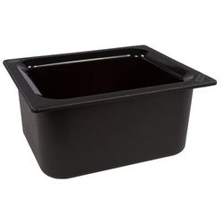 Carlisle CM110103 Coldmaster Half Size Food Pan - 6"D, Black