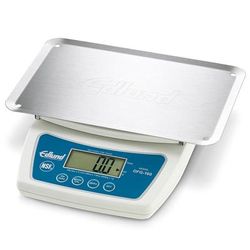 Edlund DFG-160OP Digital Scale w/ Large LCD Display & Automatic Shutoff, Plastic Body, Stainless Platform, Regular & Oversized Platforms, Stainless Steel