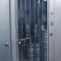 Curtron M106-PR-4086 40 x 86" H Door for Walk In Cooler & Freezer, Polar Strips 6 x 3/50
