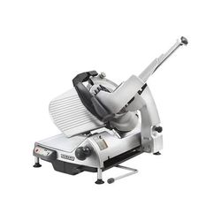 Hobart HS7N-1 CleanCut Automatic Meat & Cheese Commercial Slicer w/ 13" Blade, Belt Driven, Aluminum, 1/2 hp, 3 Stroke Lengths & 4 Speeds, 120 V