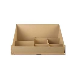 Forbes Industries 2351-PC Top Tray Organizer w/ (5) Divided Compartments - Plastic, Beige