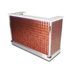 Forbes Industries 4866L-6-TREND 72" Portable Bar w/ Trend Countertop - 31 1/2"D x 48 1/4"H, Brown