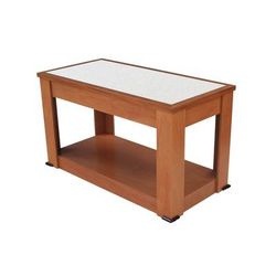 Forbes Industries 5206-8-C2 96" Mobile Induction Table w/ 2 Left & Right Cooking Units - Glass Cook Top, 120v, Stainless Steel