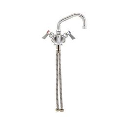 Fisher 31130 Deck Mount Faucet w/ 12" Swing Spout, 1/2" Female Inlets