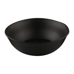 Elite Global Solutions ECO93-B 72 oz Round Melamine Bowl, Black, 9 3/8" x 3", Case of 6