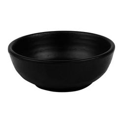 Elite Global Solutions JWT56-B 4 oz Melamine Kozara Bowl - Melamine, Black