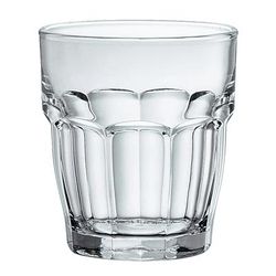 Steelite 4939Q334 6 3/4 oz Rock Bar Juice Glass, Clear, 4 Dozen