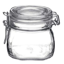Steelite 4949Q457 19 oz Fido Jar - Glass, Clear