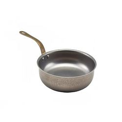 Steelite GWSMF18V Vintage 7 1/4" Stainless Steel Frying Pan