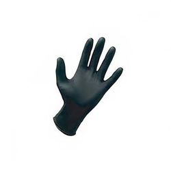 Strong NSM200BLK AMBITEX General Purpose Nitrile Gloves - Powder Free, Black, Small, Case of 10