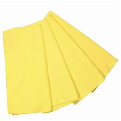 Clean Up 250-MP16YL-200 Multi-Purpose Microfiber Towel - 16" x 16", Yellow