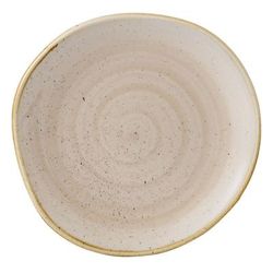 Churchill SNMSOG71 7 1/4" Round Stonecast Plate - Ceramic, Nutmeg Cream, Beige