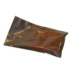 LK Packaging 20FAM-0814 Open Ended Amber Bag - 8" x 14", Poly, Brown