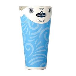 LK Packaging D24SWC ReadyFresh 24 oz Disposable Cold Cup w/ Integrated Lid - Paper, Printed, Blue, Case of 1152
