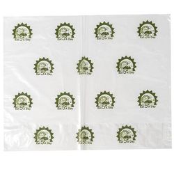 LK Packaging P10F1209+4BGLTC Printed Lettuce Bag - 12" x 9 3/4", Poly, Polypropylene, Clear