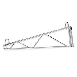 StoreIt SI-SS-14SGL-CH 14" Wire Wall-Mount Shelf Bracket, Chrome
