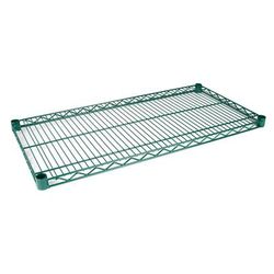 StoreIt SI-WS-2448-GE Epoxy Coated Wire Shelf - 48"W x 24"D, Green