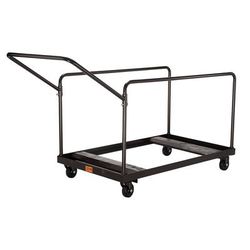National Public Seating DY-60R Folding Table Dolly w/ 10 Table Capacity for 48" & 60" Round Folding Tables