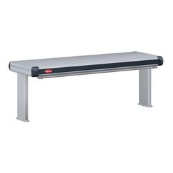 Hatco GR2AHL-42D3 120 45 1/2" High Watt Strip Warmer - Double Rod, Remote Control Required, 120v, Silver