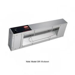 Hatco GR-72 208 72" Standard Watts Infrared Strip Warmer - Single Rod, 1 Built In Toggle Control, 208v/1ph, Silver (Cord & Plug Not Included)