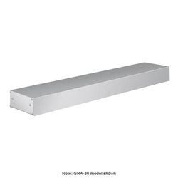 Hatco GRA-72 240 72" Standard Watts Infrared Strip Warmer - Single Rod, 1 Built In Toggle Control, 240v/1ph, Silver (Cord & Plug Not Included)