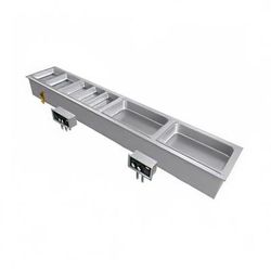 Hatco HWBI-S4 2083 Drop-In Hot Food Well w/ 4 Full Size Pan Capacity, 208v/3ph, Stainless Steel