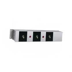 Hatco RMB-14AF Remote Control Enclosure w/ 3 Toggle Switches & 3 Indicator Lights for 120v, Silver