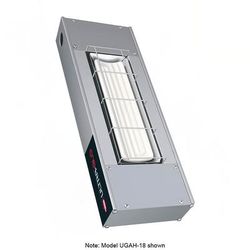 Hatco UGAH-48 240 48" High Watt Ceramic Strip Warmer - Single Tile, Built In Toggle Control, 240v/1ph, Silver