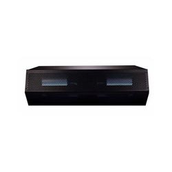 Mars STD260-2UA-OB-VHP 60" Unheated Air Curtain w/ UV-C Light & HEPA Filter - Obsidian Black, 115v