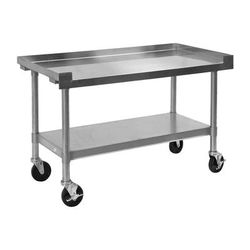 Star STAND/HC-24 24" x 30" Mobile Equipment Stand for Ultra-Max Series, Undershelf, Stainless Steel