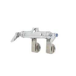T&S B-0340-LN Faucet, Rigid Base, Adjustable Centers, Wall Mount, Chrome