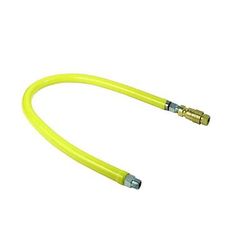 T&S HG-4F-48-RC 48" Gas Hose w/ Quick Disconnect & Cable Kit - 1 1/4" NPT