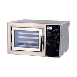 NU-VU XO-1 Half-Size Countertop Convection Oven, 120v, Solid State Controls, 120 V, Stainless Steel