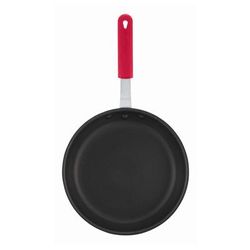 Winco AFP-10NS-H Majestic 10" Non Stick Aluminum Frying Pan w/ Solid Silicone Handle, 10 in., Non-Stick with Sleeve