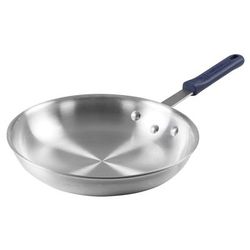 Winco AFP-12A-H Gladiator 12" Aluminum Frying Pan w/ Solid Silicone Handle, 12 in., Solid Handle with Sleeve, Blue