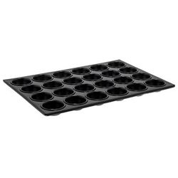 Winco AMF-24NS 24 Compartment Aluminum Muffin Pan w/ Non-Stick Coating