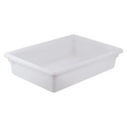 Winco PFFW-6 9 gal Food Storage Box - 18" x 26" x 6", Polypropylene, White