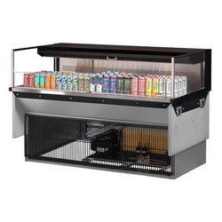 Turbo Air TOM-60L-UF-B-1SI-N 59 7/8" Drop In Open Air Cooler w/ 1 Level, 115v, 115 V, Black