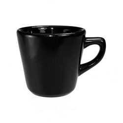 ITI CA-1-B 7 oz Cancun Cup - Ceramic, Black