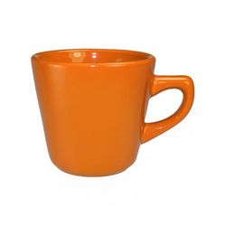 ITI CA-1-O 7 oz Cancun Cup - Ceramic, Orange