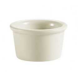 CAC RKF-6-AW 6 oz RKF Ramekin - Ceramic, American White