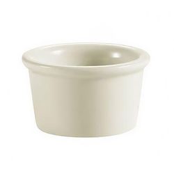 CAC RKF-6-AW 6 oz RKF Ramekin - Ceramic, American White, 3 Dozen